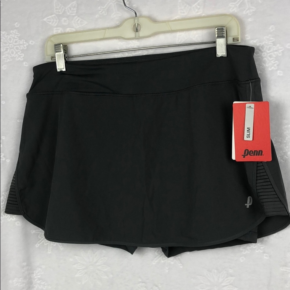 Penn Women's Dark Gray Tennis Skirt Skort Athletic